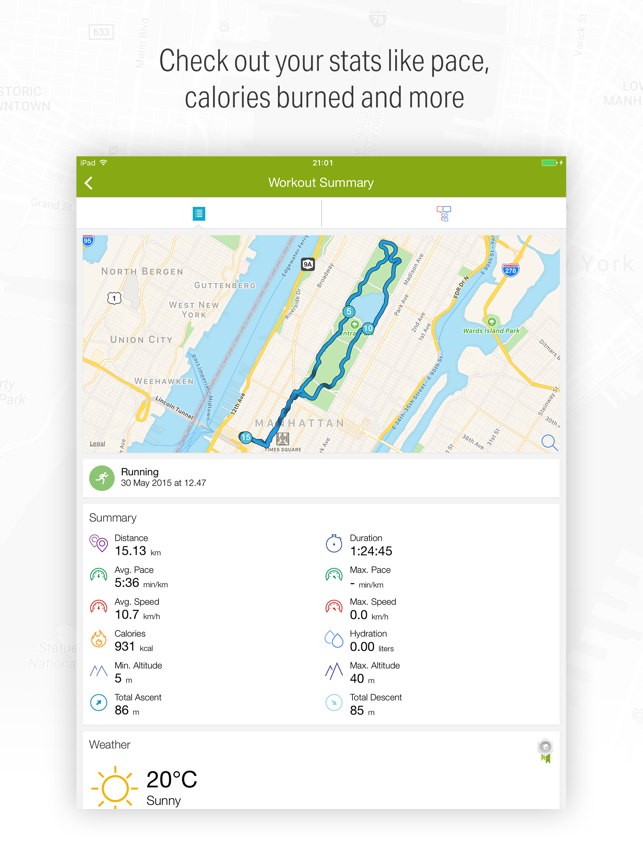 ‎Endomondo Screenshot