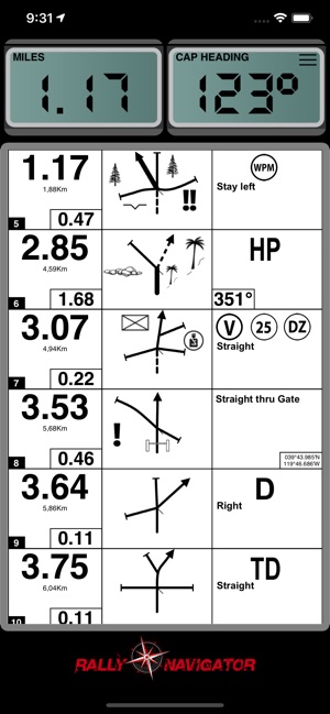 Rally Roadbook Reader(圖2)-速報App