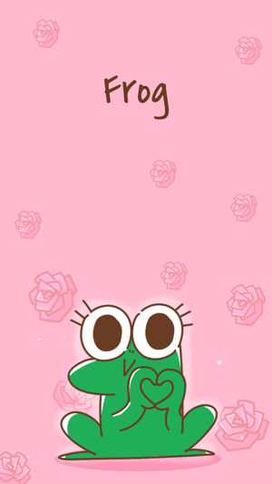 Funny Frog Animated Stickers