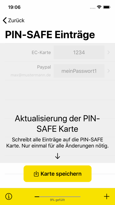 PIN-SAFE screenshot 4