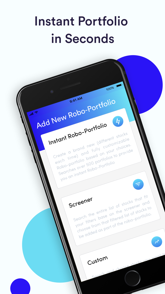 Upturn Instant Robo-advisor