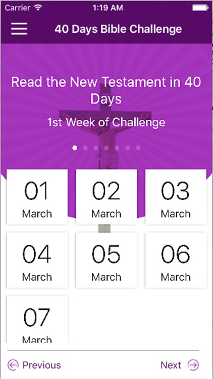 40 Days Bible Challenge