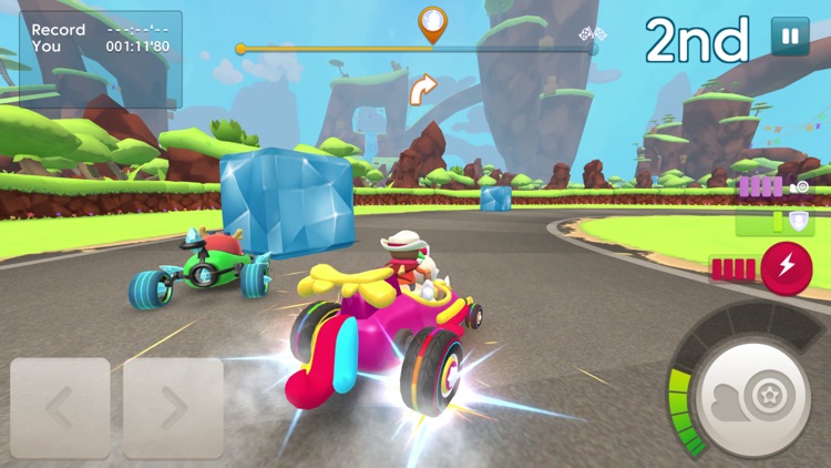 Starlit On Wheels: Super Kart screenshot-1