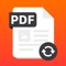 PDF Converter helps you convert all sort of files into PDF as well as from PDF