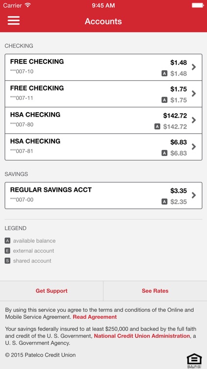 Patelco Mobile Banking screenshot-3