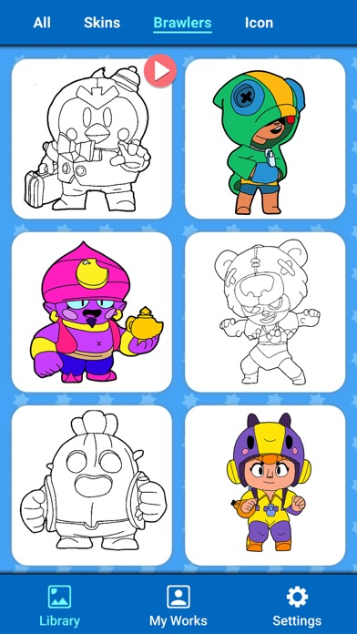 Coloring Pages For Brawl Stars Descargar Apk Para Android Gratuit Ultima Version 2021 - descargar primera versión de brawl stars