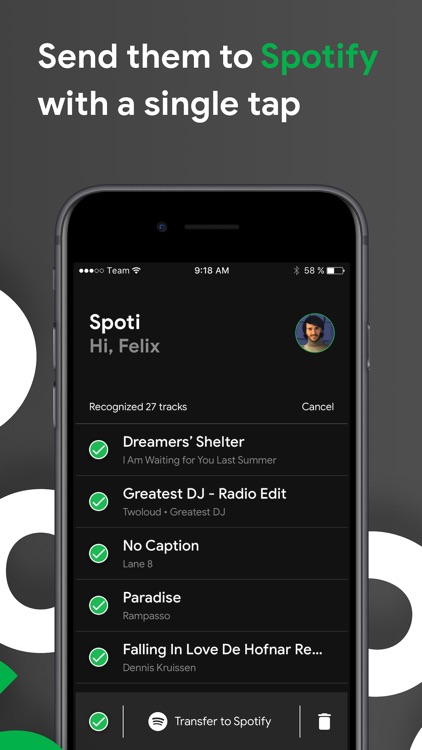 SpotiApp - export music screenshot-3