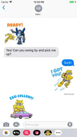 Game screenshot Official Bumblebee Stickers hack