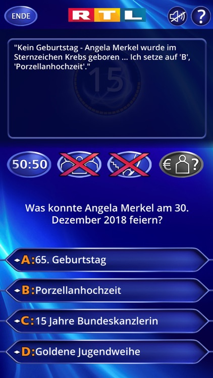 Wer wird Millionär? Training screenshot-3