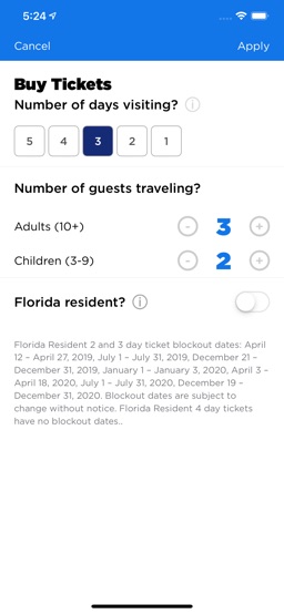 Universal Orlando Resort™ app screenshot