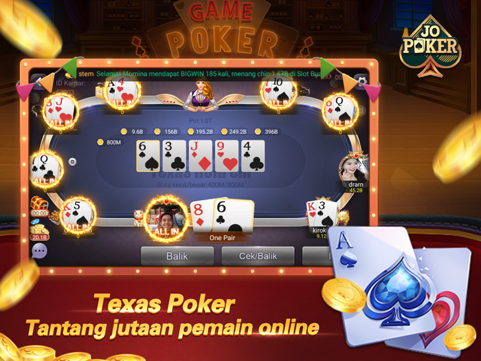 JOJO Texas Gaple QiuQiu Slots