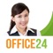 With Office24’s iPhone app clients of Office24 will have the possibility to flexibly manage their virtual office whilst on the road