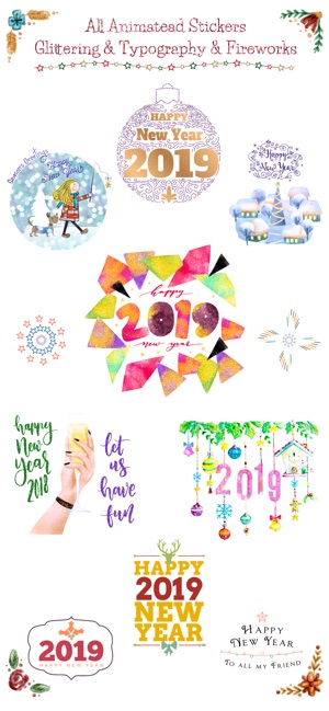 Happy New Year 2019 - Animated(圖1)-速報App