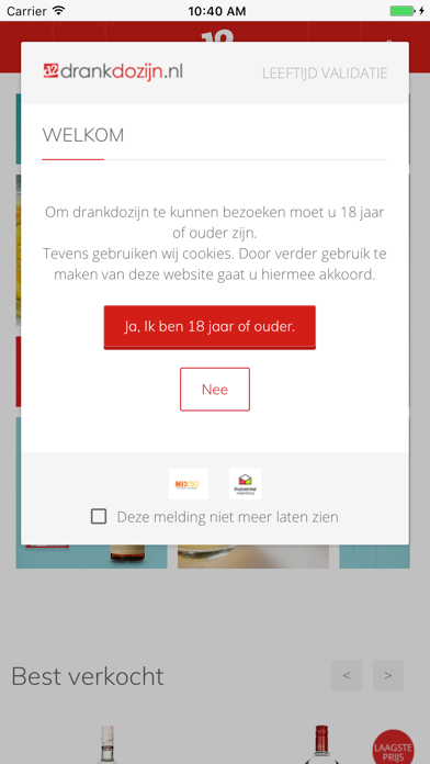 Screenshot #2 pour DrankDozijn.nl