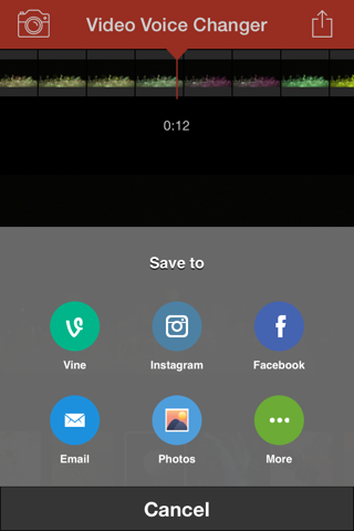 Video Voice Changer-Fun Editor - náhled