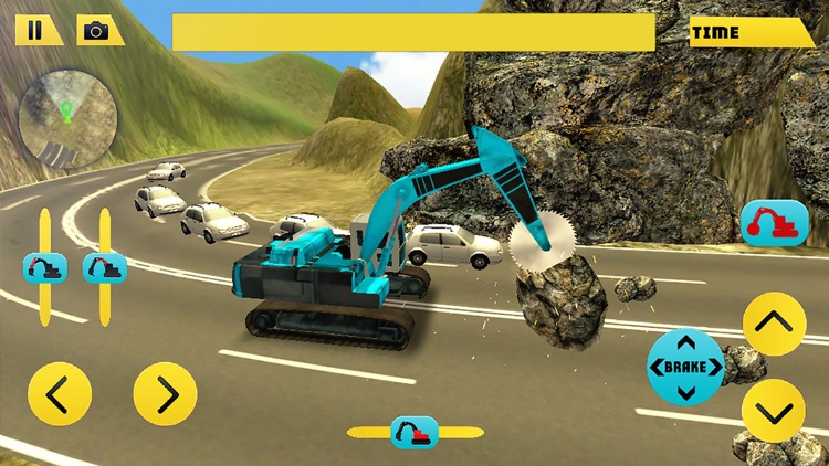 Heavy Excavator Rock Mining 3D screenshot-3