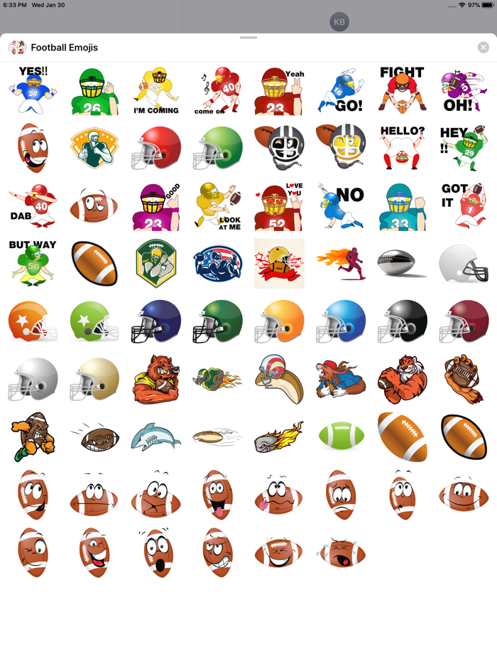 Football Emojis