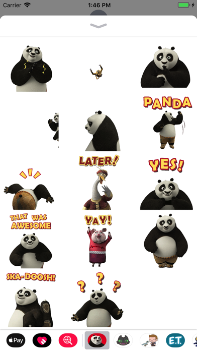 Kung Fu Panda Stickers