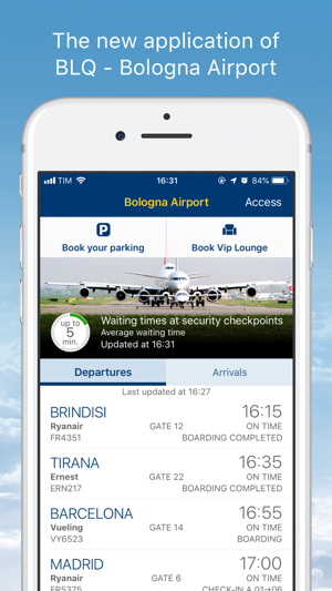 BLQ - Bologna Airport(圖1)-速報App