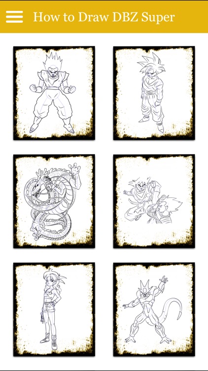 dragon ball z characters super saiyan drawings