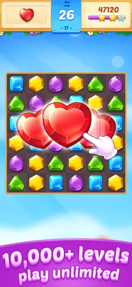 Game screenshot Jewel Town - Match 3 Games mod apk