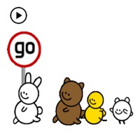 Bunny  Funny Friends Sticker