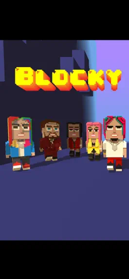 Game screenshot Blocky Gang Roller Jump mod apk