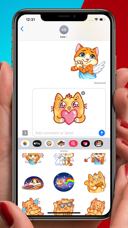 Animated Cats Stickers Emoji screenshot-4