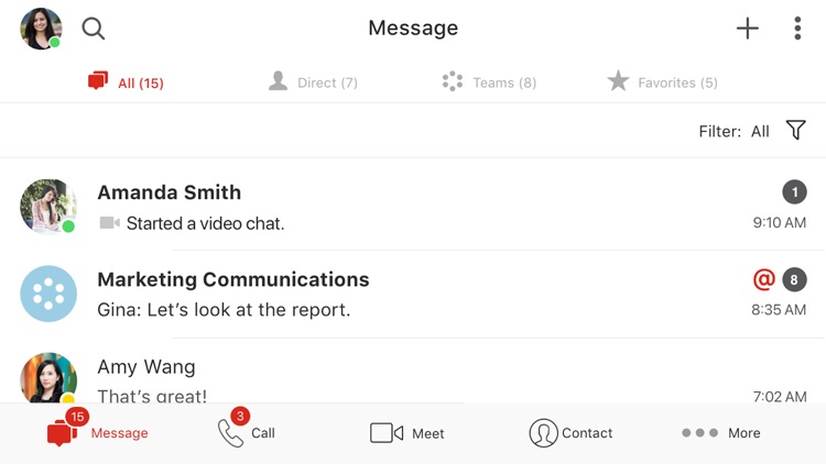 Avaya Cloud Office screenshot-5