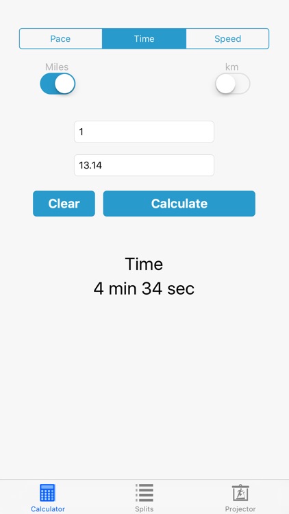 Running Calculator 2