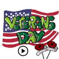 Animated Veterans Day Icon