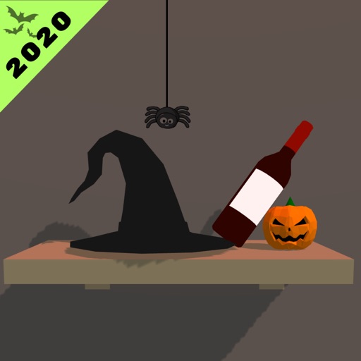 Wine Bottle Flip 3D- Halloween iOS App