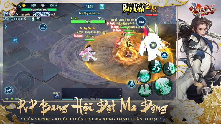 Võ Lâm Truyền Kỳ Mobile - VNG screenshot-3