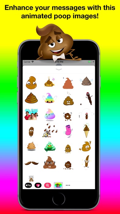 How to cancel & delete Animated Poop Stickers Pro from iphone & ipad 1