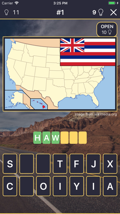 United States of America quiz screenshot 4