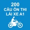 Ứng dụng 200 Câu Ôn Thi Bằng Lái Xe A1 giúp bạn chuẩn bị thi bằng lái xe máy có thể ôn thi lý thuyết một cách nhanh chóng và hiệu quả nhất