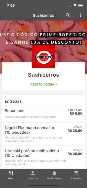 Sushizeiros Delivery(圖3)-速報App