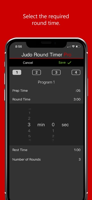 Judo Round Timer Pro(圖4)-速報App