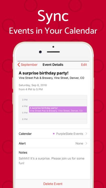 Text Invite Maker: PurpleSlate screenshot-6