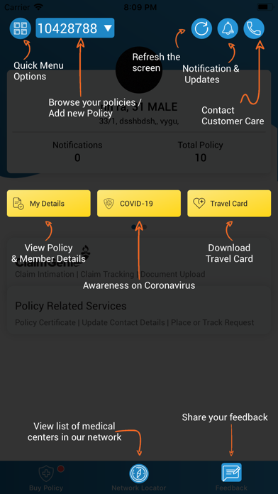 Care Health - Customer App screenshot 2
