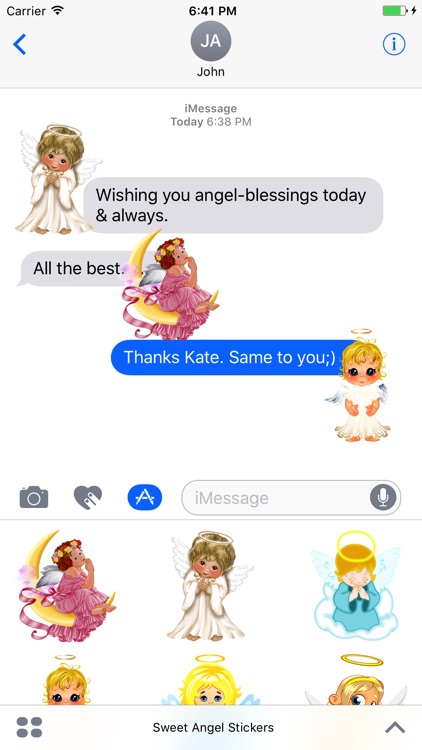 Sweet Angel Stickers
