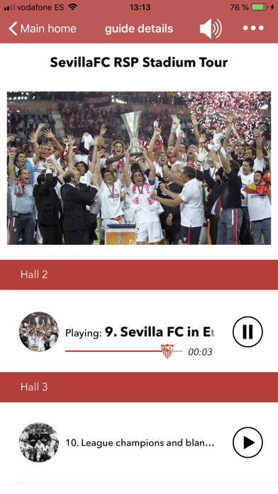 SevillaFC RSP Stadium Tour screenshot 2