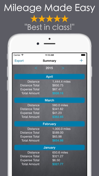 MEL PRO: Mileage Expense Log X screenshot-0