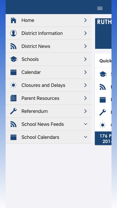 Rutherford PS Mobile screenshot 2