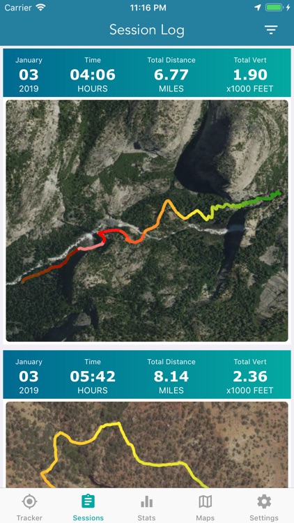 Topo Map & Hiking Tracker screenshot-1