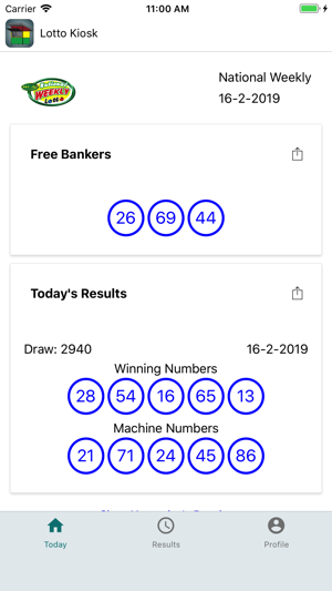 Lotto Kiosk(圖3)-速報App