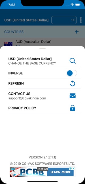 Currency Converter - CGVAK(圖4)-速報App