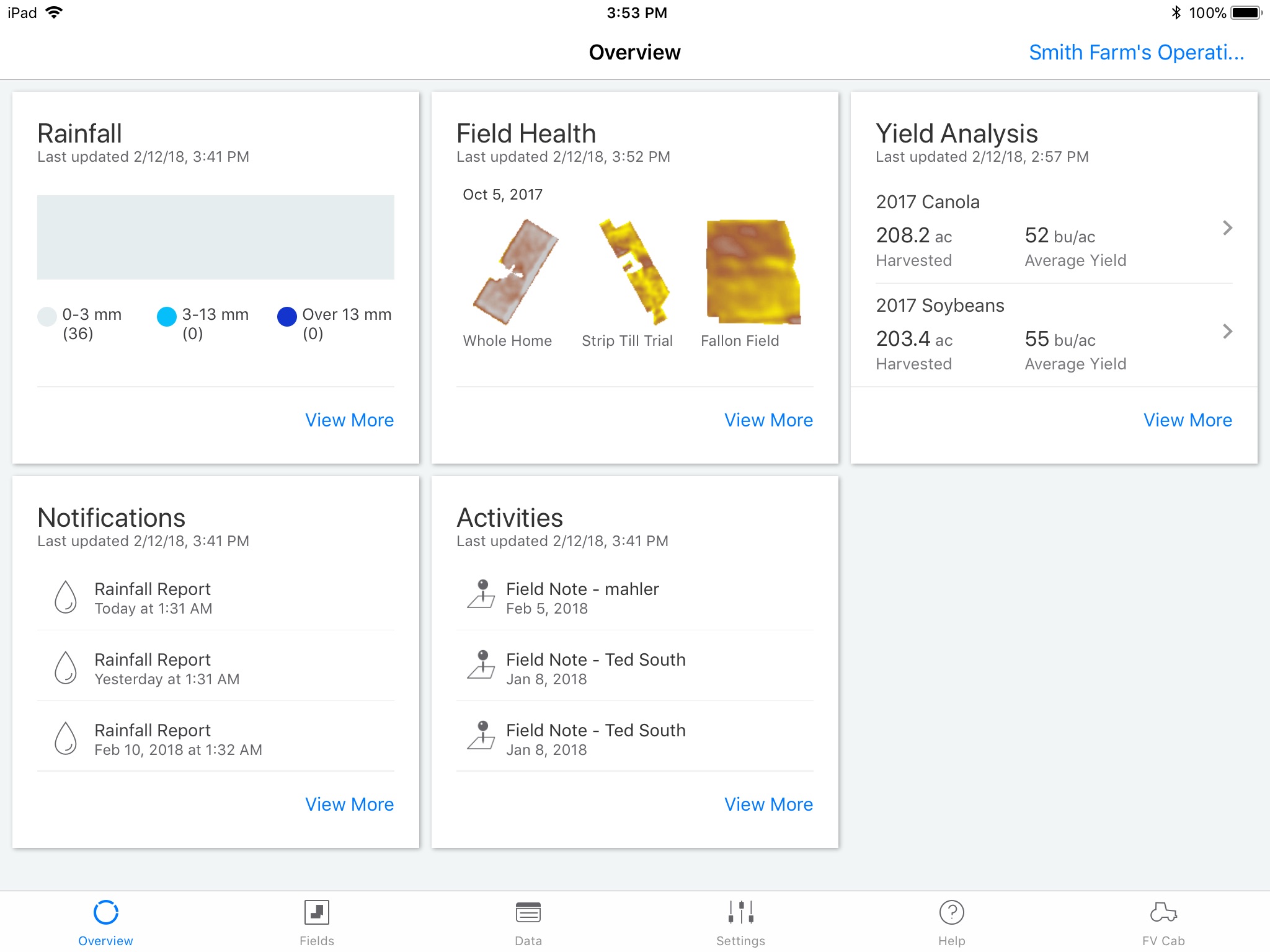 Climate FieldView™ screenshot 2