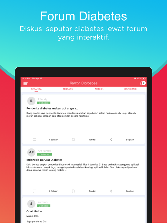 Teman Diabetesのおすすめ画像1