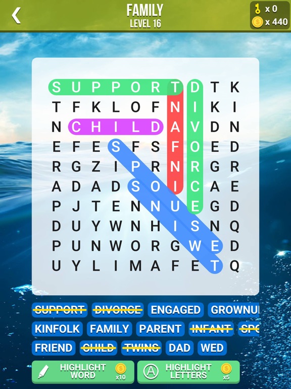 Game of Word - Word Search screenshot 3